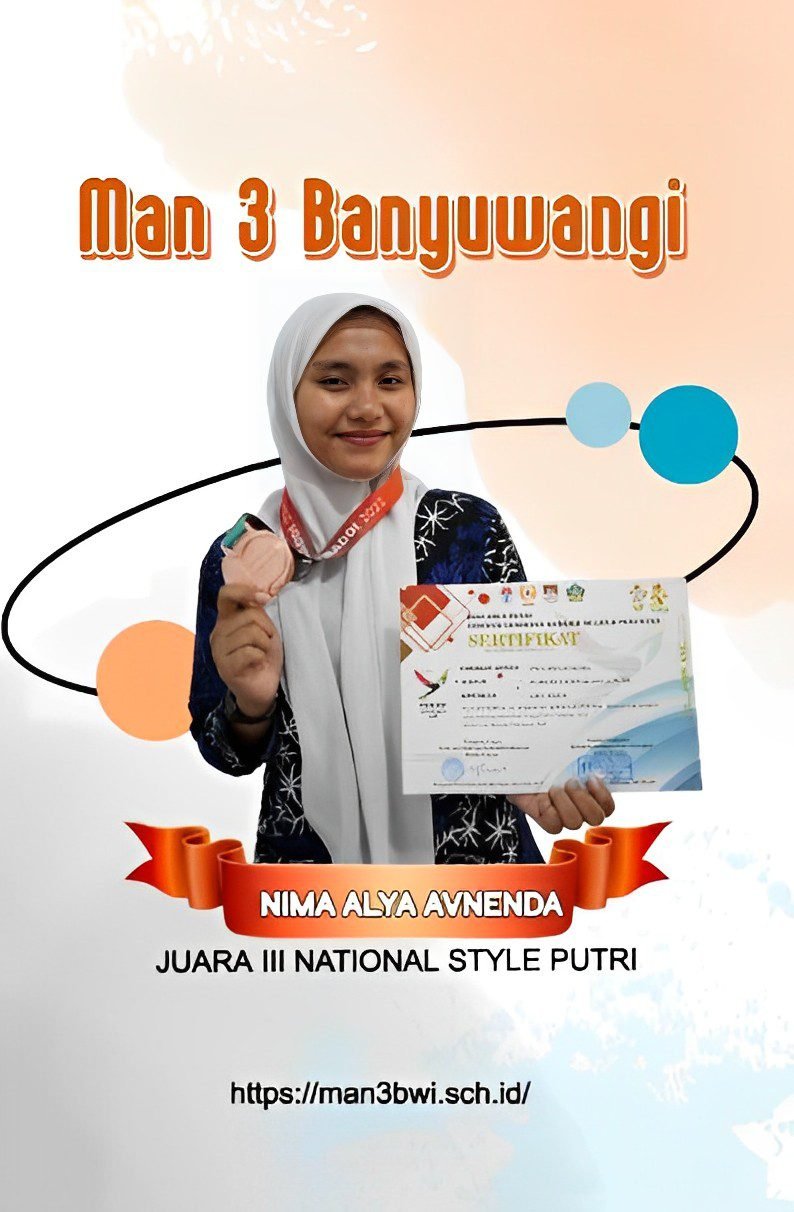 JUARA III NATIONAL STYLE PUTRI