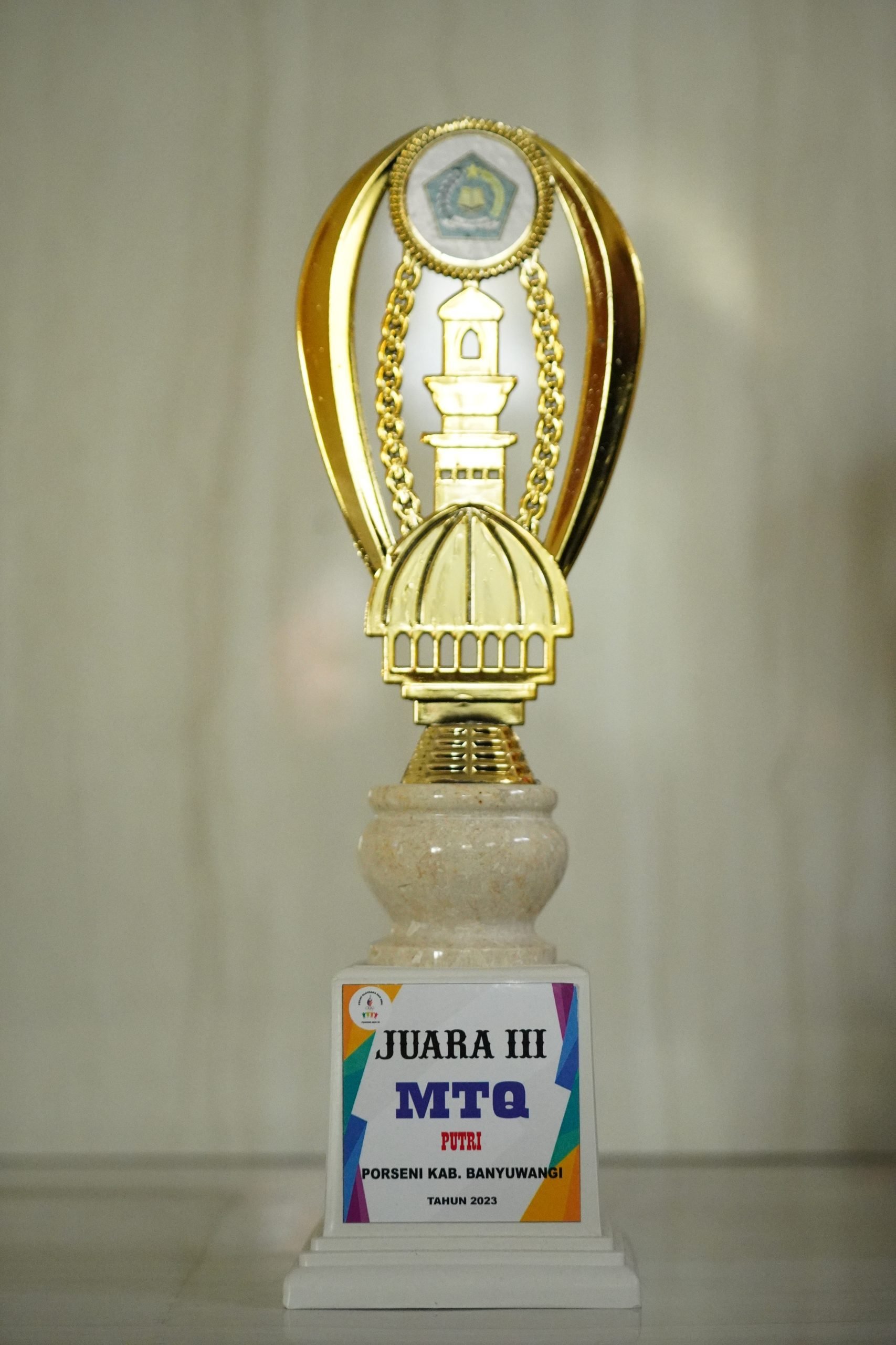 JUARA III MTQ PUTRI PORSENI